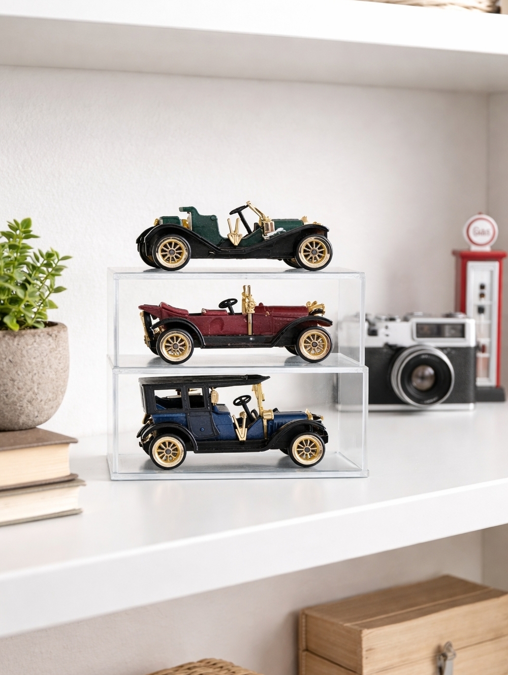Vintage Reader’s Digest Cast Iron Classic Cars Set of 3 1:16 Scale Display Model
